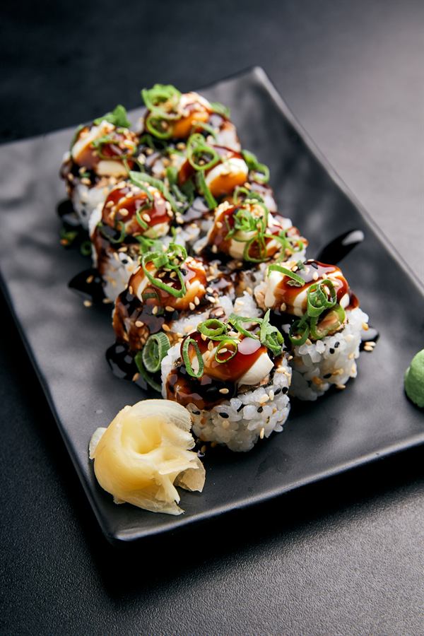 Uramaki Salmão Grelhado